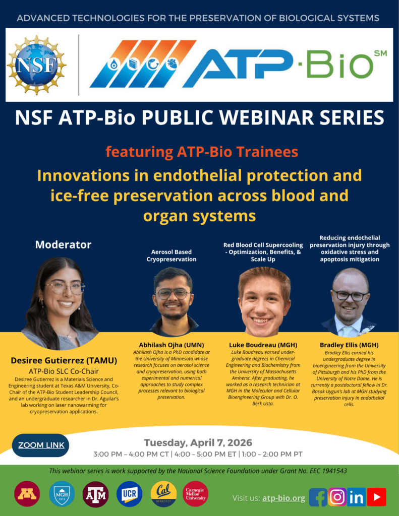 Innovations in endothelial protection and ice-free preservation across blood and organ systems