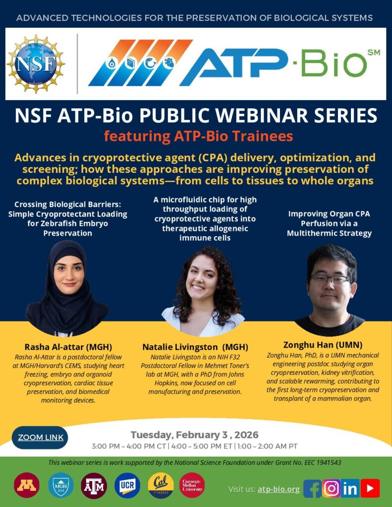 Advances in cryoprotective agent (CPA) delivery, optimization, and screening; how these approaches are improving preservation of complex biological systems—from cells to tissues to whole organs