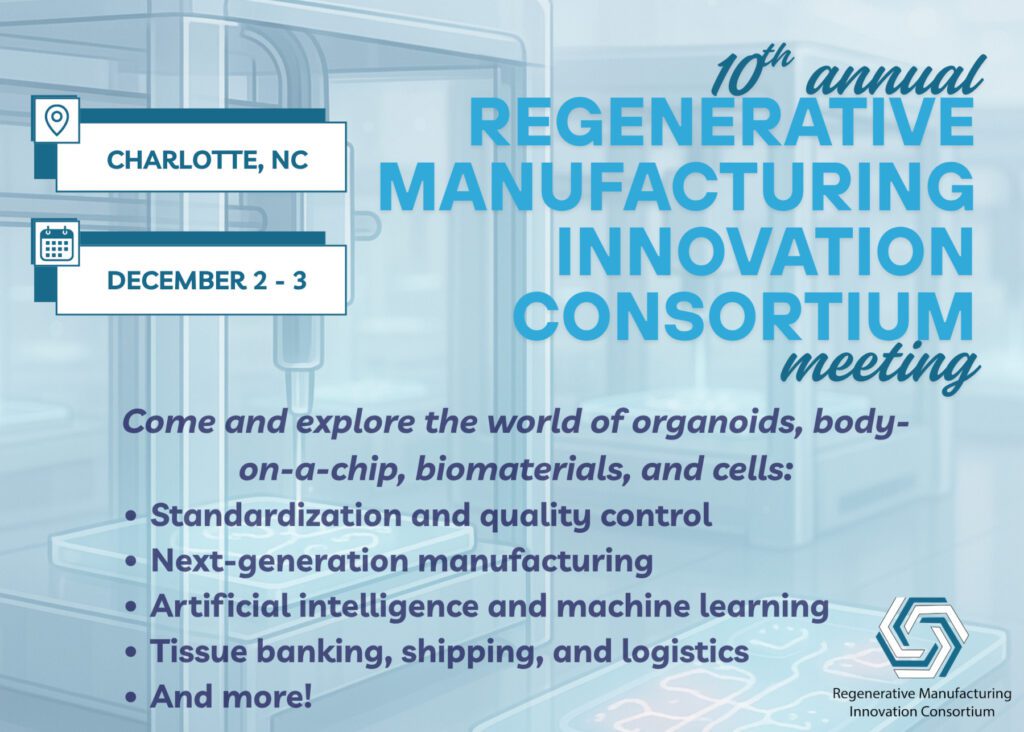 10th Annual Regenerative Manufacturing Innovation Consortium (RegMIC 2025)