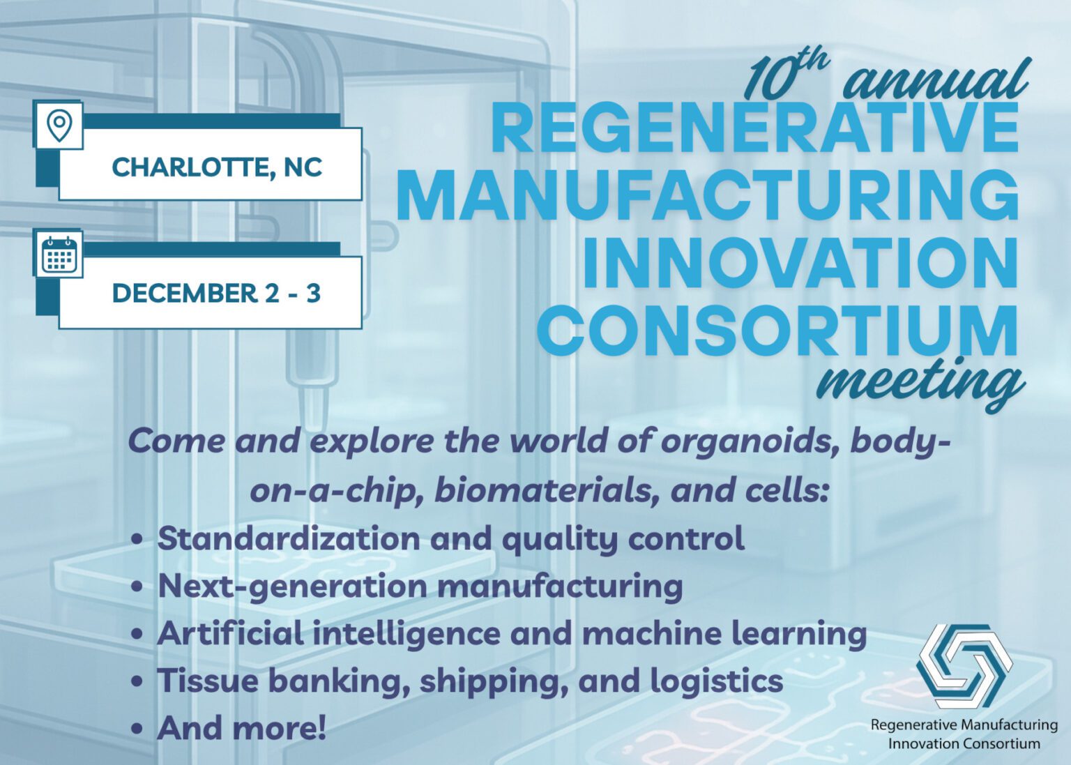 Photo inspiration: 10Th Annual Regenerative Manufacturing Innovation Consortium Regmic Photo Inspiration